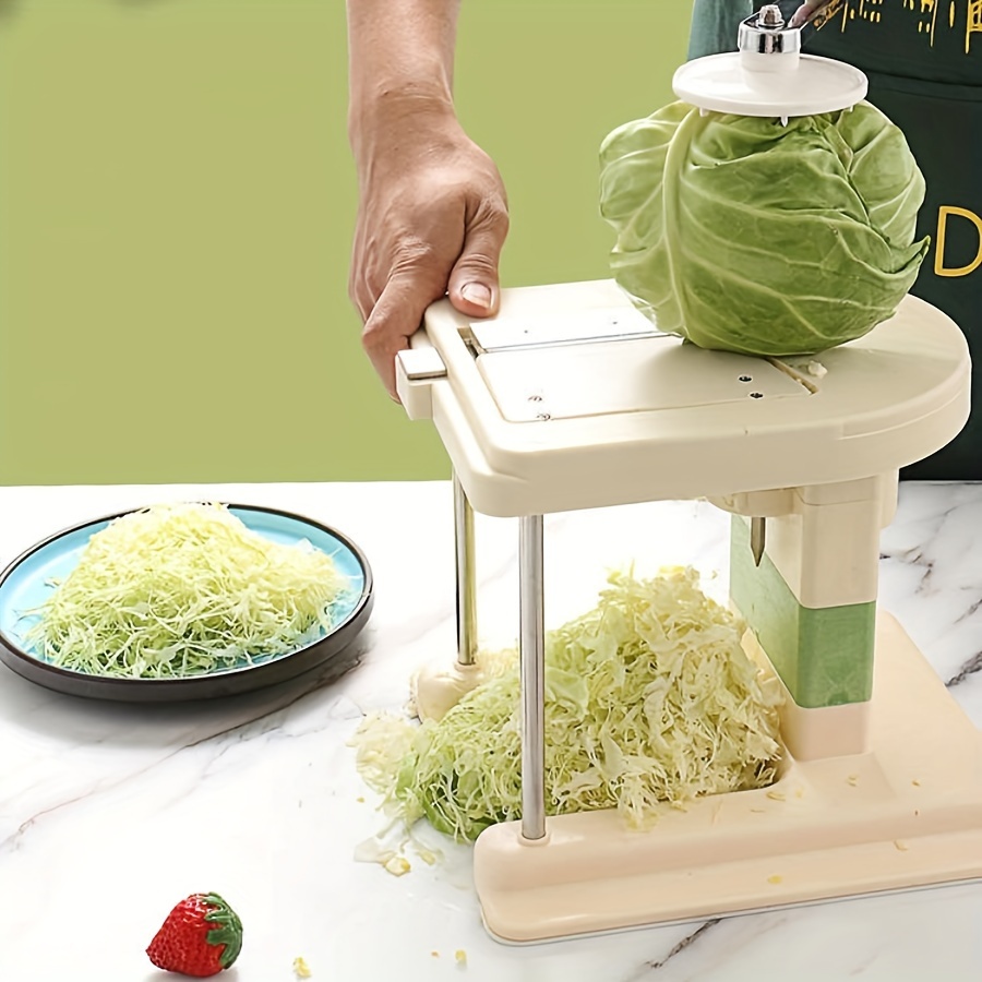 3 In 1 Multifunctional Vegetable Cutter & Slicers Hand Roller Type Square  Drum Vegetable Cutter with 3 Blades Removable Easy To Clean