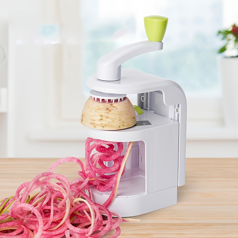 Commercial Chef Vegetable Spiralizer Zucchini Zoodle Noodles Maker Set with  Four Blades