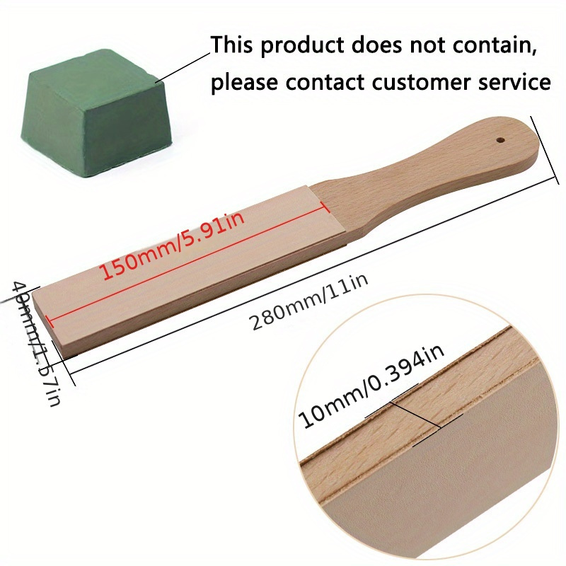 Sharpening Strop Belt Double Layer Leather Canvas Razor - Temu