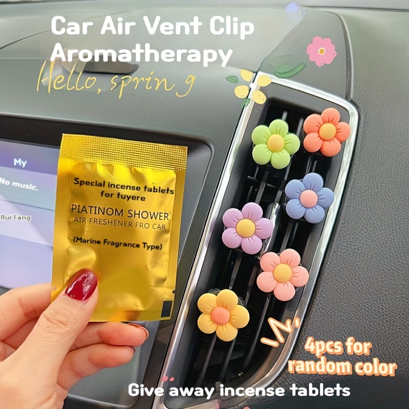Car Air Vent Clip Aromatherapy Cute Bow Knot Shape Car Air - Temu