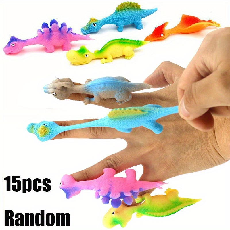 Finger Slingshot Animal Toy Funny Stretchable Flick Rubber - Temu
