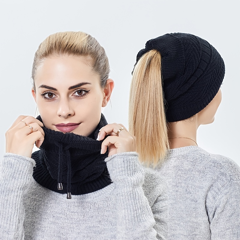 Knitted Head Warmer - Temu