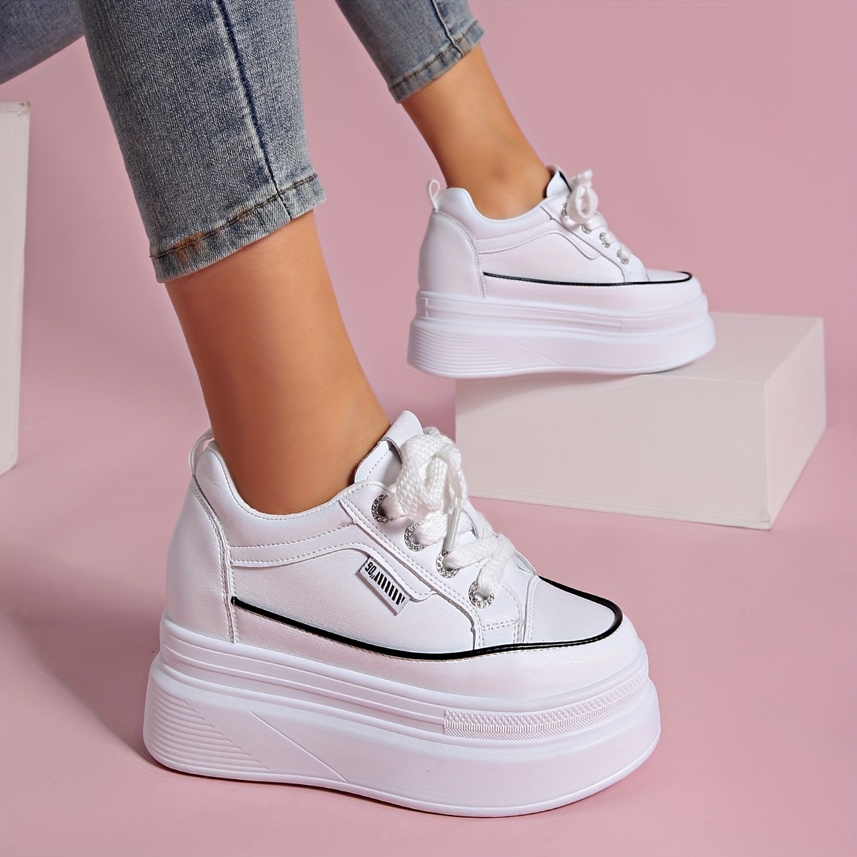 Really high platform on sale sneakers