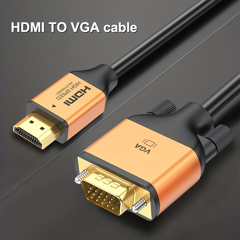Cable Hdmi A Vga Hdmi A Vga 1.8m Hd Hdtv A Cable De Conexión De Video Host