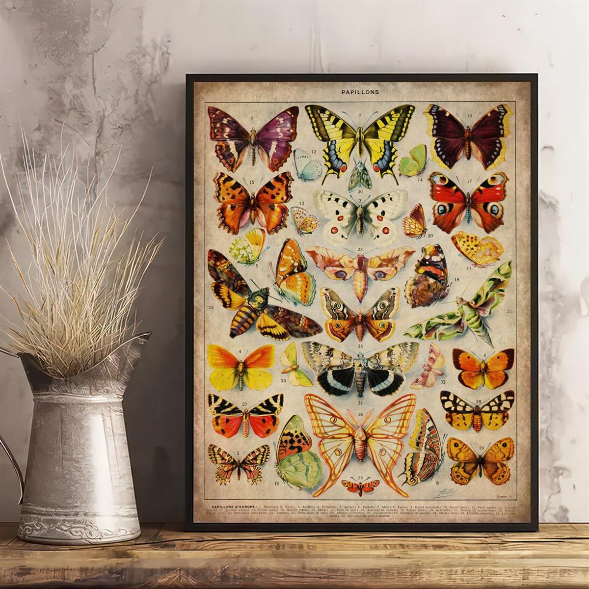 Split Butterfly Wall Art Set Teen Girl Room Decor - Temu