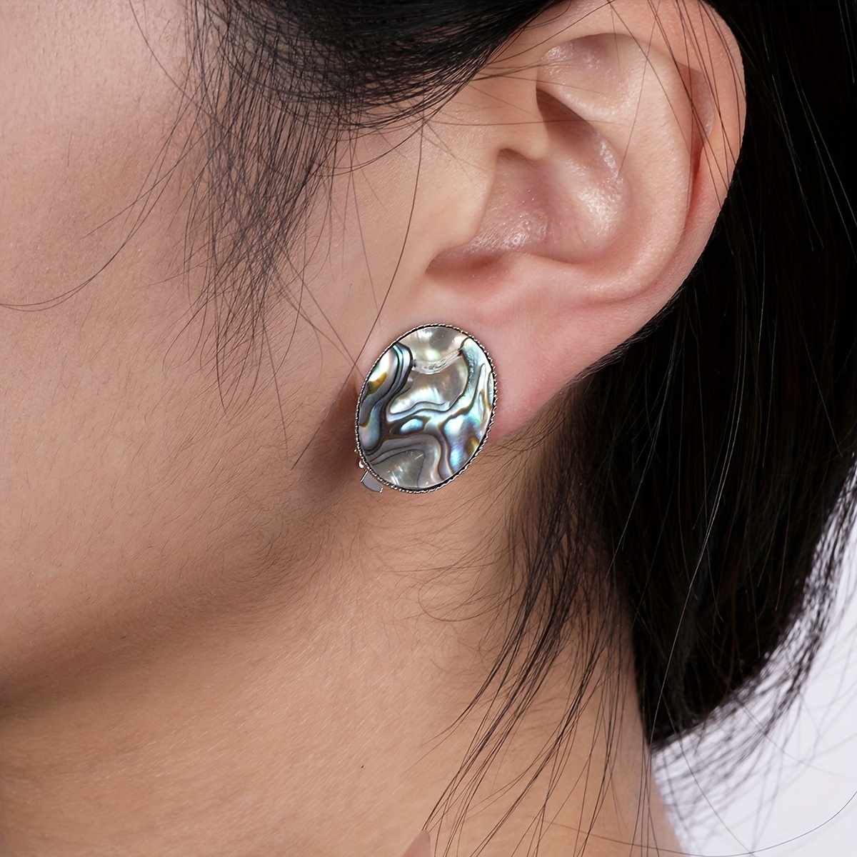 Abalone Shell Earrings Temu Australia