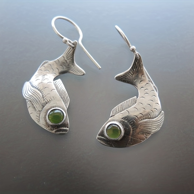 Fish Earrings Temu