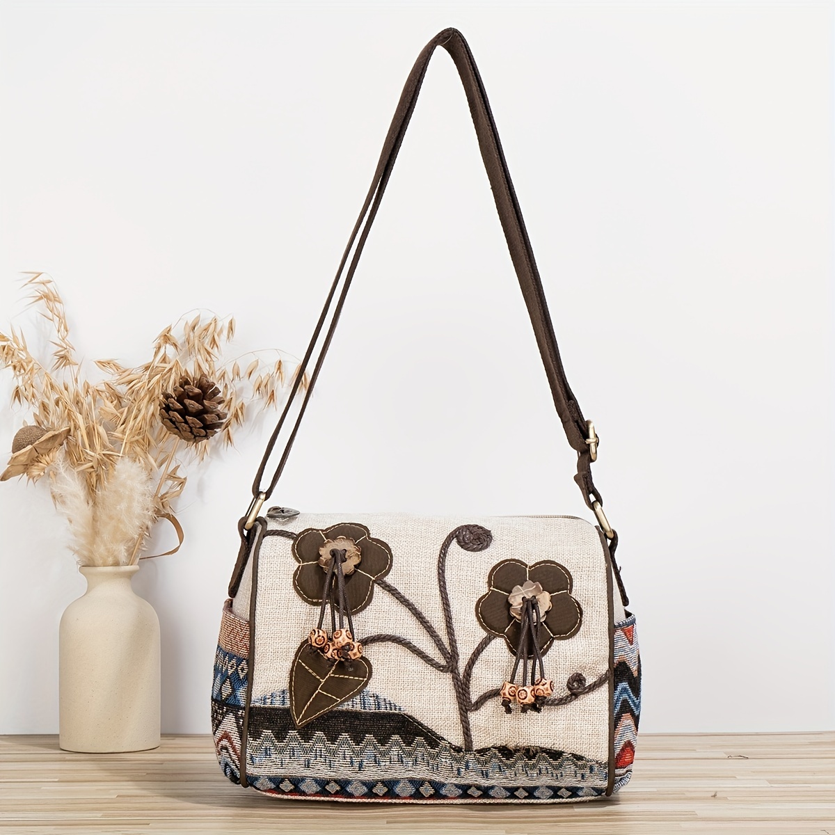 Journey by Vintage Boho Bags - Compact crossbody purse