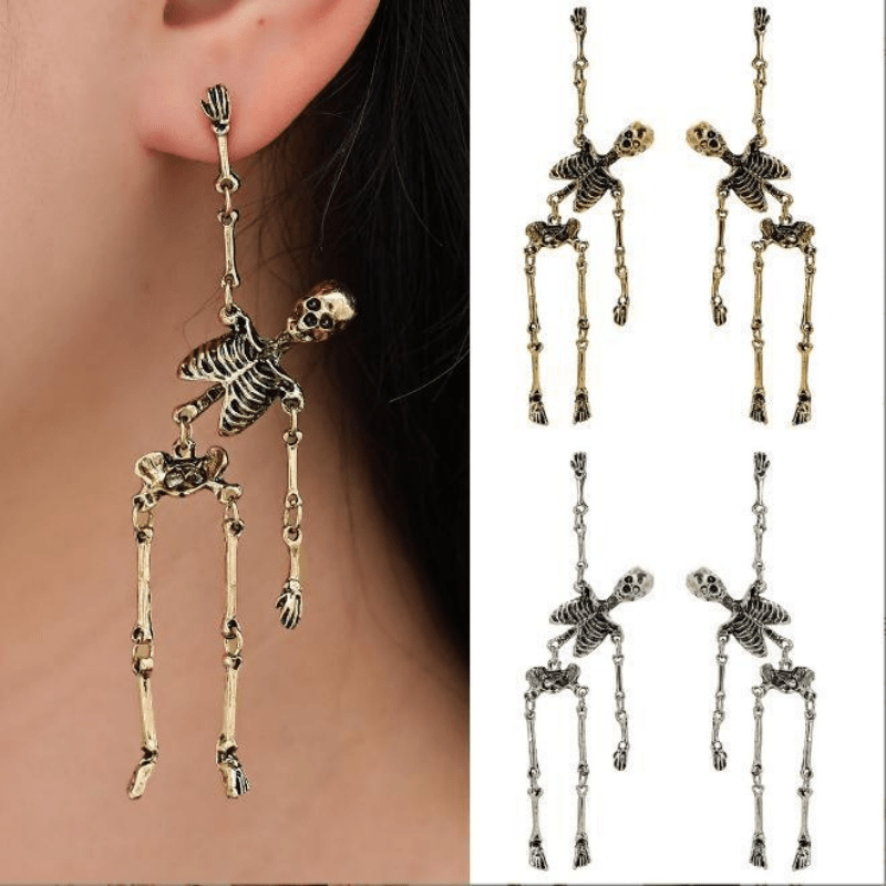 Skull Ear Clip - Temu