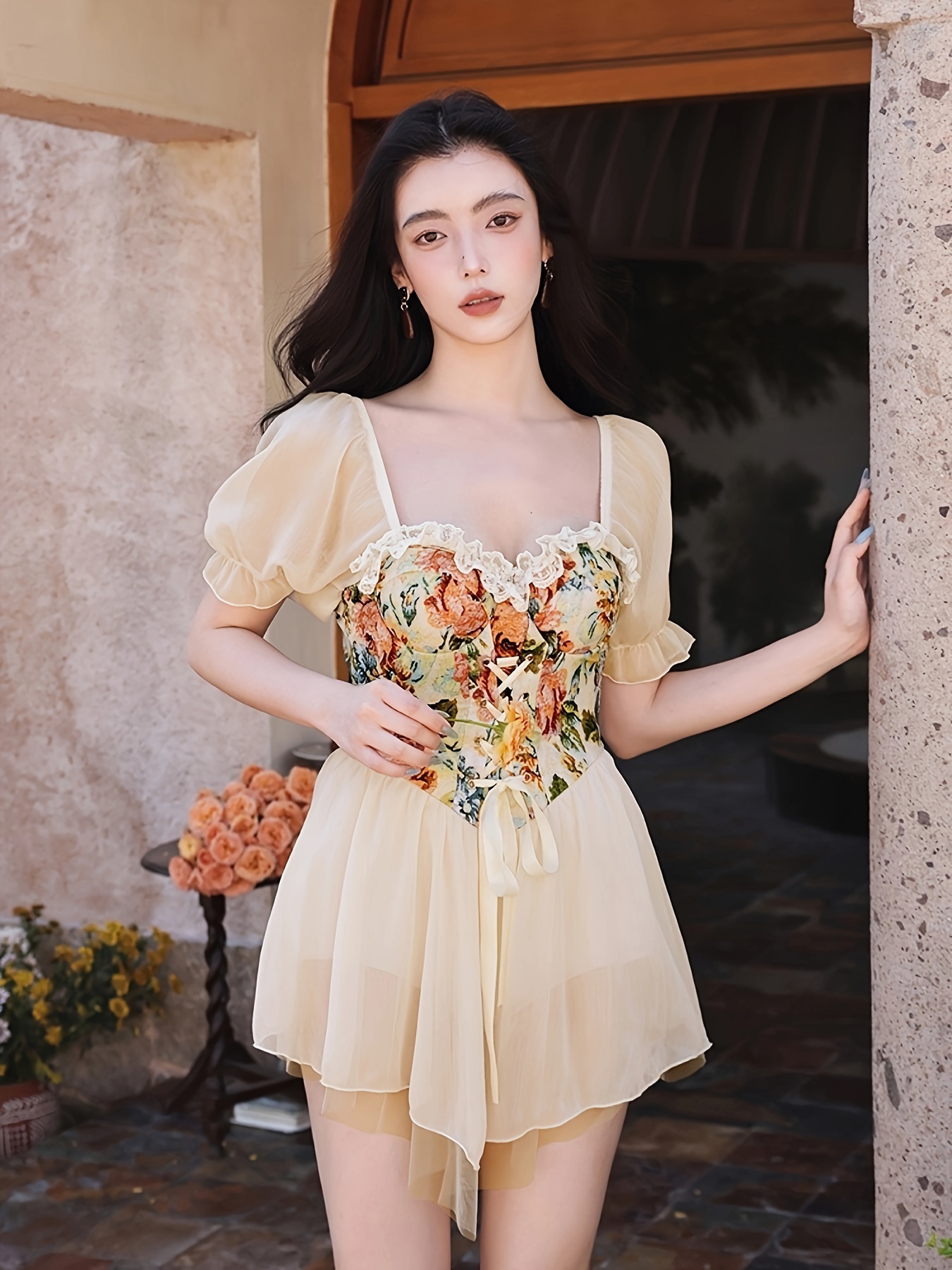 Vintage swim dress store