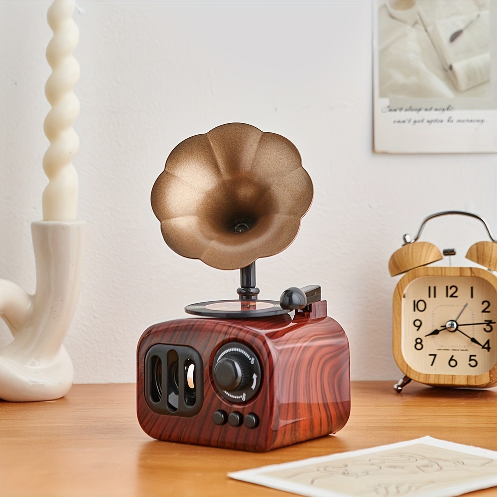  VOSAREA Reloj despertador digital vintage, reloj de mesa de  escritorio de madera, funciona con pilas, lindos relojes decorativos  pequeños para tu dormitorio u oficina, escritorio, reloj despertador :  Hogar y Cocina