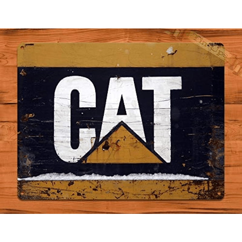 Vintage Caterpillar Sign - Temu