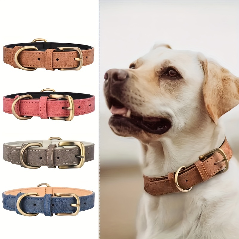 Bulk leather 2025 dog collars