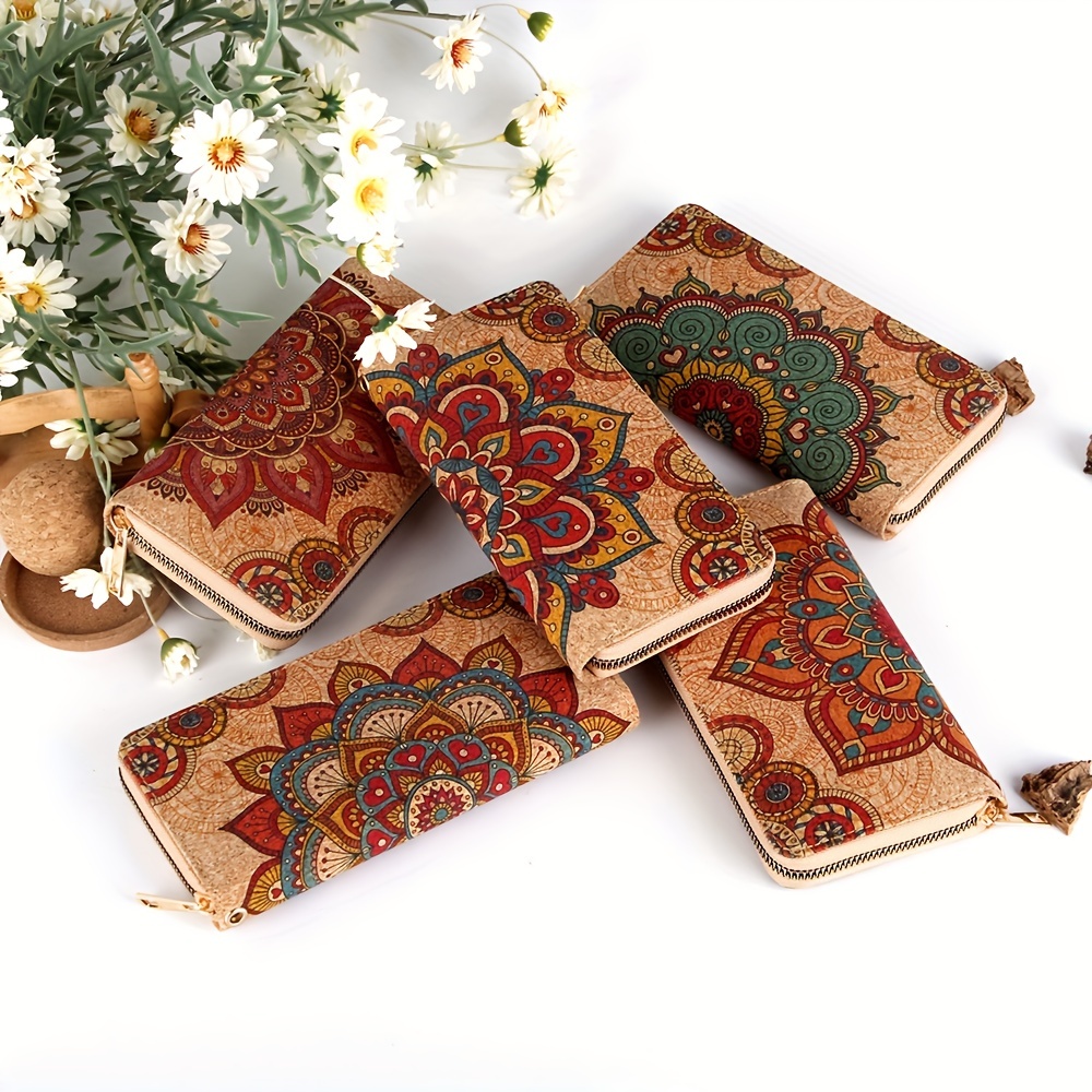 New Arrival Triangular Pattern Hand-held Women's Clutch Bag With Stitching  Thread, Ladies' Vintage Commuter Multi-functional Long Wallet With Multiple  Card Slots