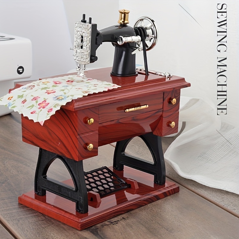 Minimáquina de coser portátil para el hogar, luz nocturna, Pedal, línea  recta, mesa de mano, Kit de dos cables, máquina de coser eléctrica, 1 ud.