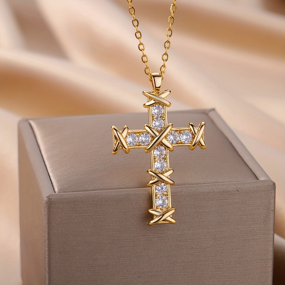 14k Gold Plated Pendants Crystal Zodiac Pendants Charms With - Temu