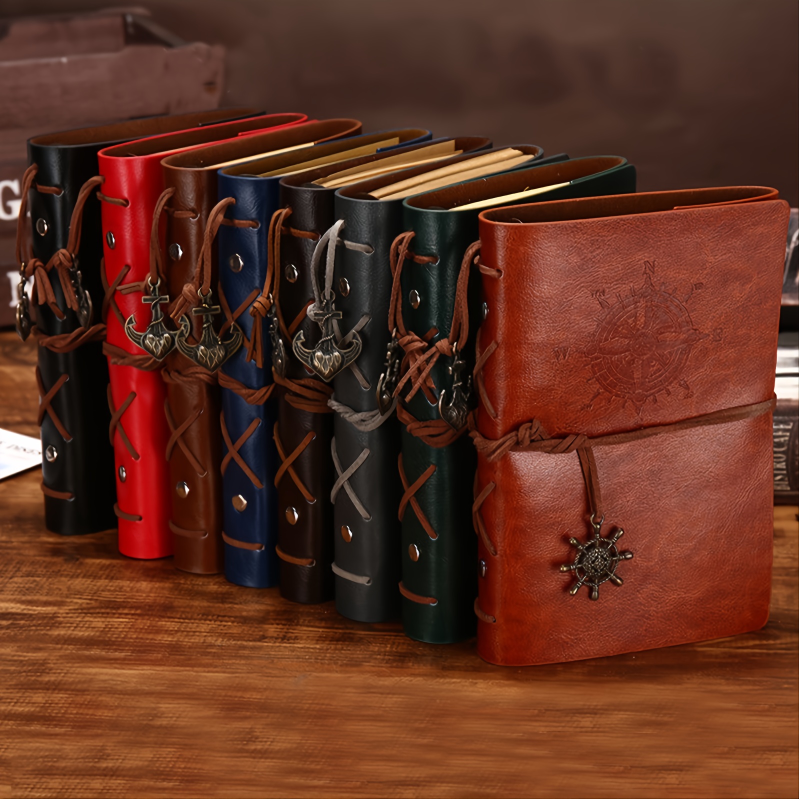 Gorgeous Vintage Leather Journal Perfect Gift For - Temu
