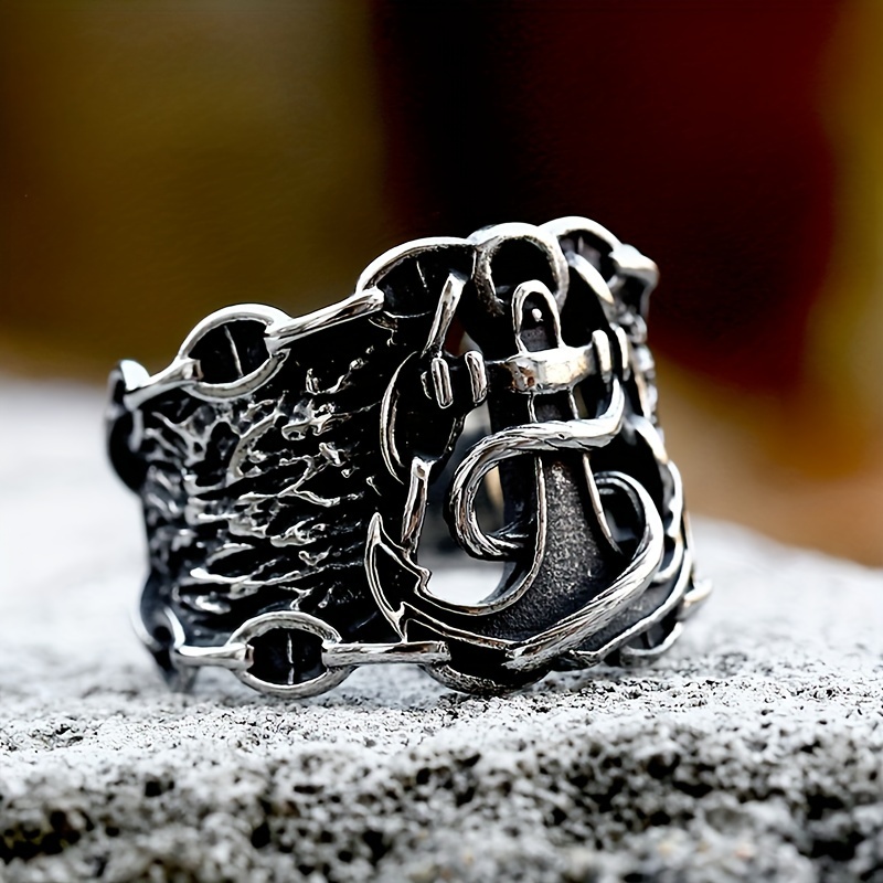 Anillo vikingo hombre deals