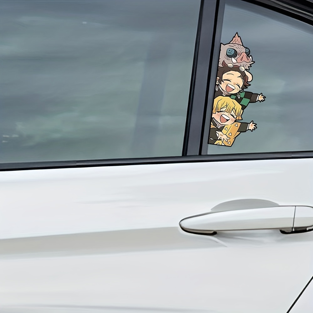 Cute Kawaii Animal Peeker Stickers for Car Bumpers, Laptops