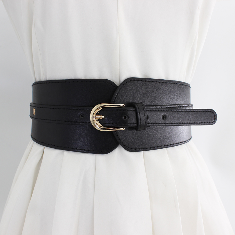 Wide Leather Belt Women, Wide Black Leather Belt, Wide Belts for