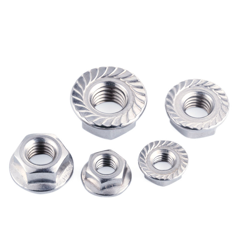 Flange Nut 316 Stainless Steel Toothed Anti loose Screw - Temu