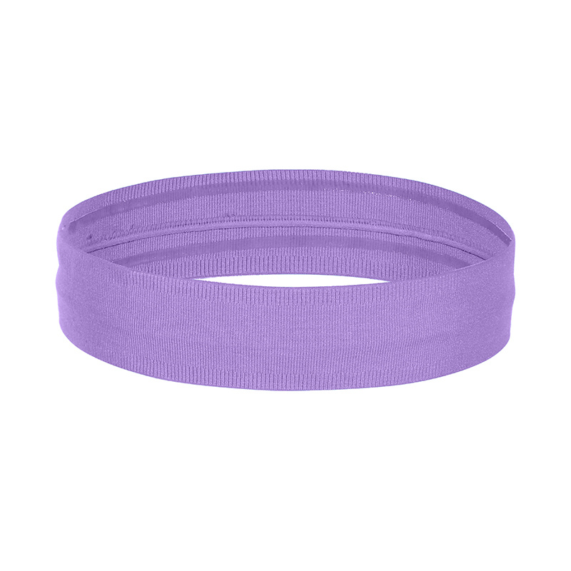 Solid Color Sports Headband Non Slip Silicone Sweat Band - Temu Canada