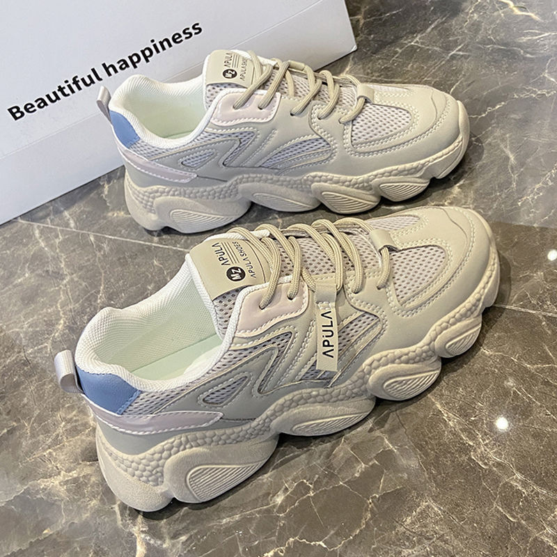 women's thick sole tennis shoes