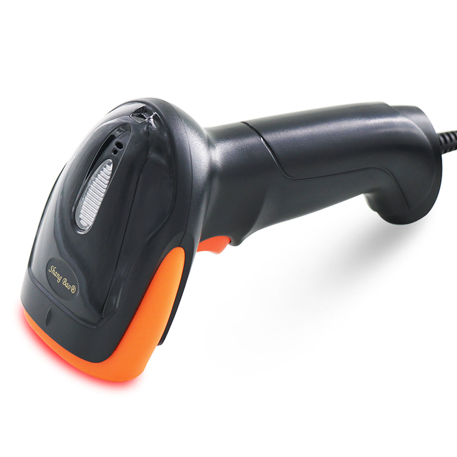 1pc Wired Barcode Scanner Qr Code Scanner For Supermarket Convenience