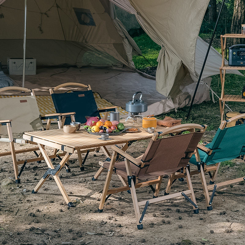 1pc Faltbarer Outdoor-camping-sessel, Leichter, Bequemer Relax