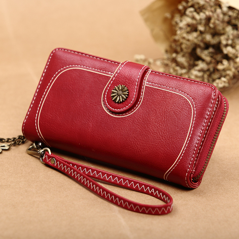 Women's Red Wallet Women 'S Fashion Wallets and Purses Women