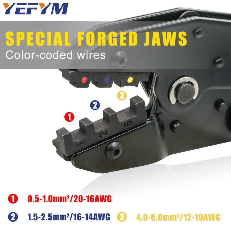 Yf 125 Crimping Tool Heat Shrink Connectors Ratcheting Wire - Temu