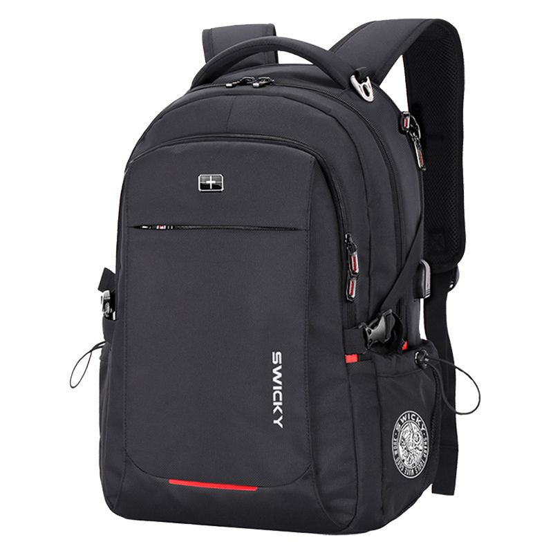 Mochila escolar, mochila grande para laptop de viaje con puerto de carga  USB, bolsa de trabajo duradera para portátiles de 17 pulgadas para mujeres  y
