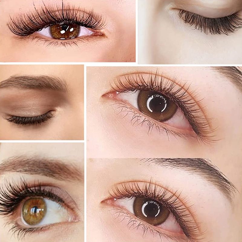 Volume Mink Eyelash Extensions for Dramatic Makeup Look