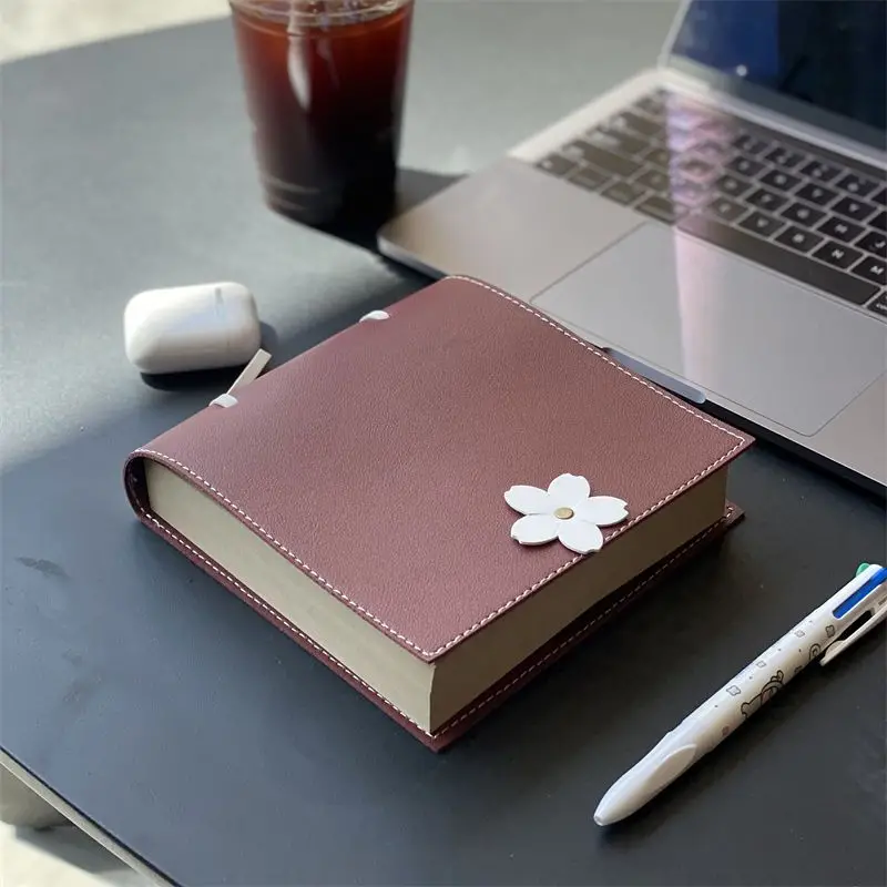 Kawaii Notebook Flower Cover Simple Portable Loose leaf Book - Temu