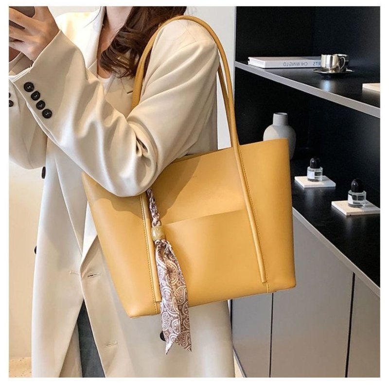 Elegant Faux Leather Handbag, Women's Trendy Shoulder Bag, Casual