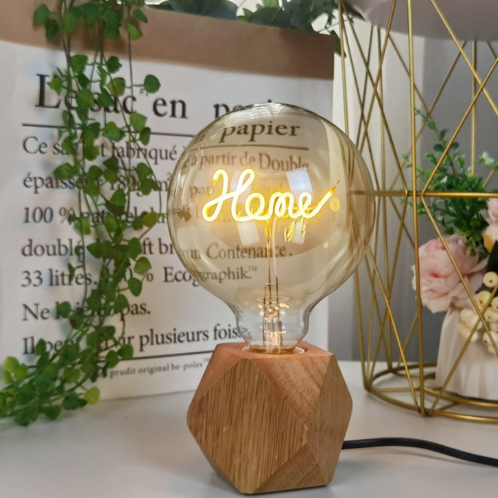 Edison Letter Bulb G125 Desk Lamp Bulb | Our Store