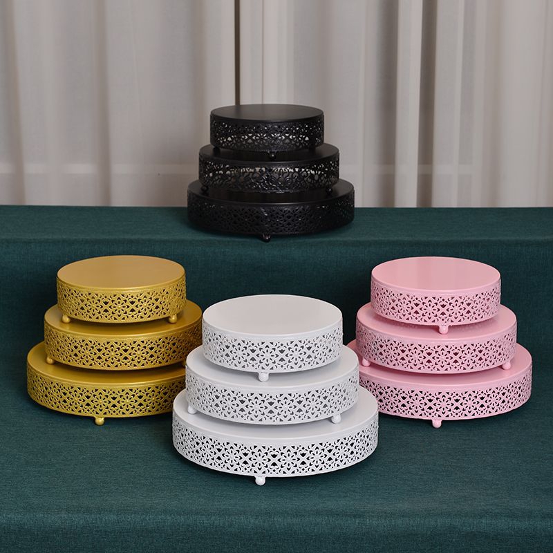 Amazon.com | Aprildecember 2 Tier Cake Separator Plates and Pillar Set for  Tiered Wedding Birthday Cakes - 4.7'', 6.2 '' Separator Plates and 6 Pcs  Cake Sticks Support Dowel Rods: Cake Stands