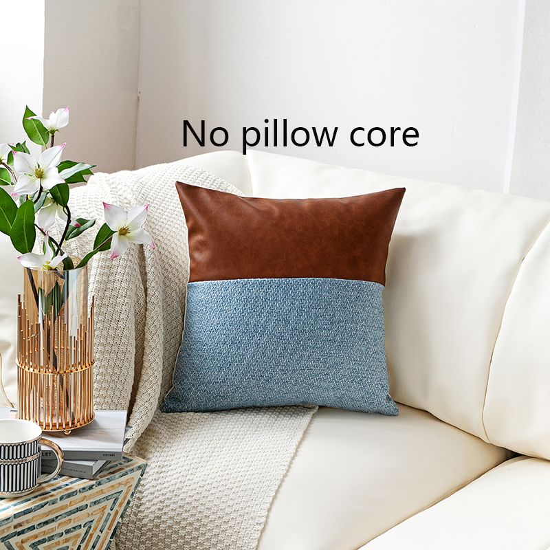 solid color sofa pillows