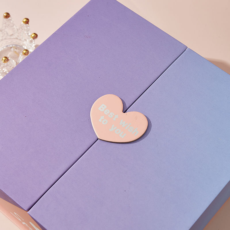 Love Heart Shaped Paper Gift Box-Empty Heart Box