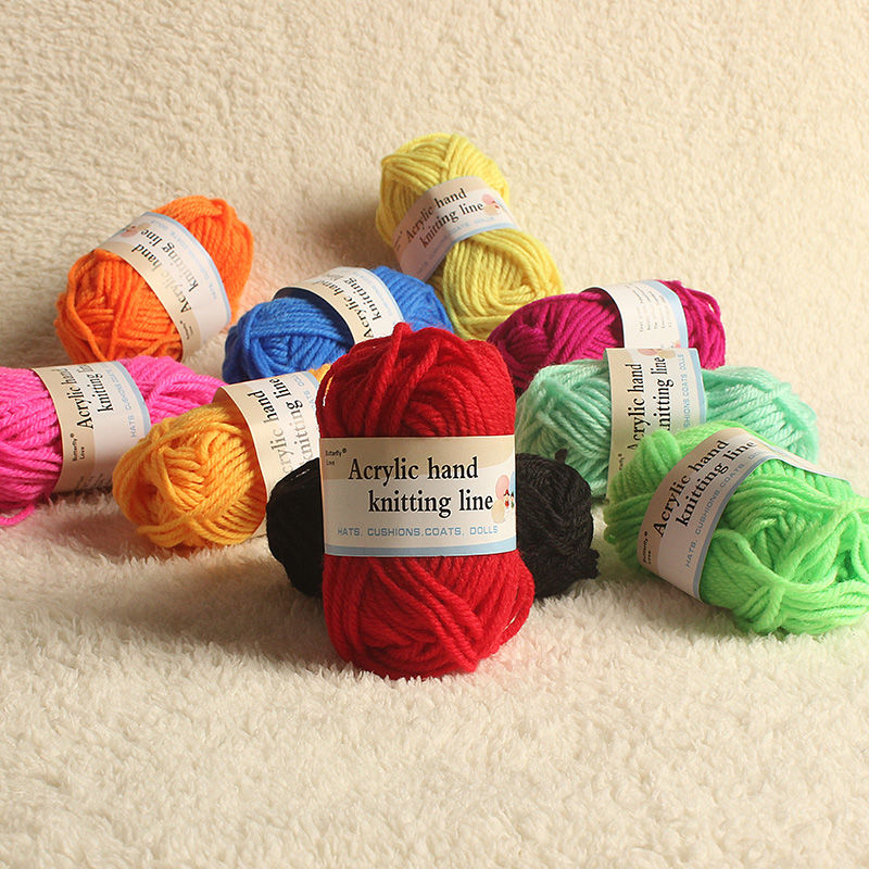 Noble Knit Acrylic Yarn for Crocheting | Crochet Kit Beginners Multicolor
