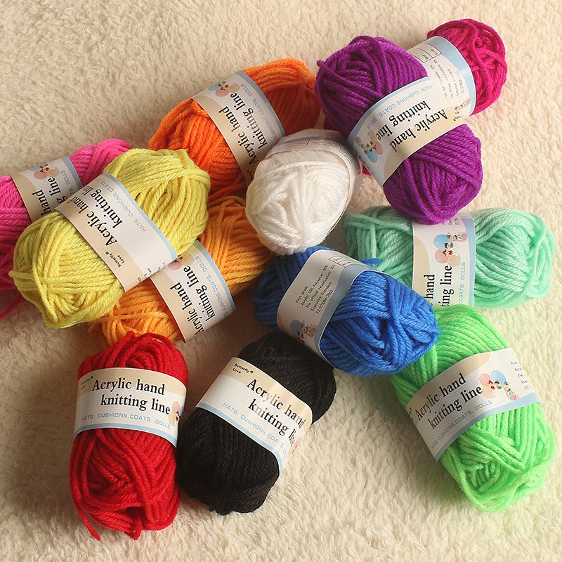 50-Piece Acrylic Yarn Crochet Kit for DIY Crafts Malaysia