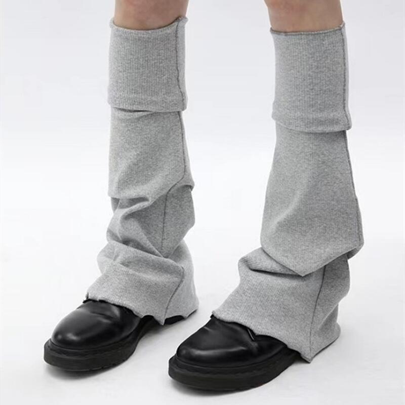 Solid Color Twist Knee Long Leg Warmer Pom Poms Fashion - Temu Canada