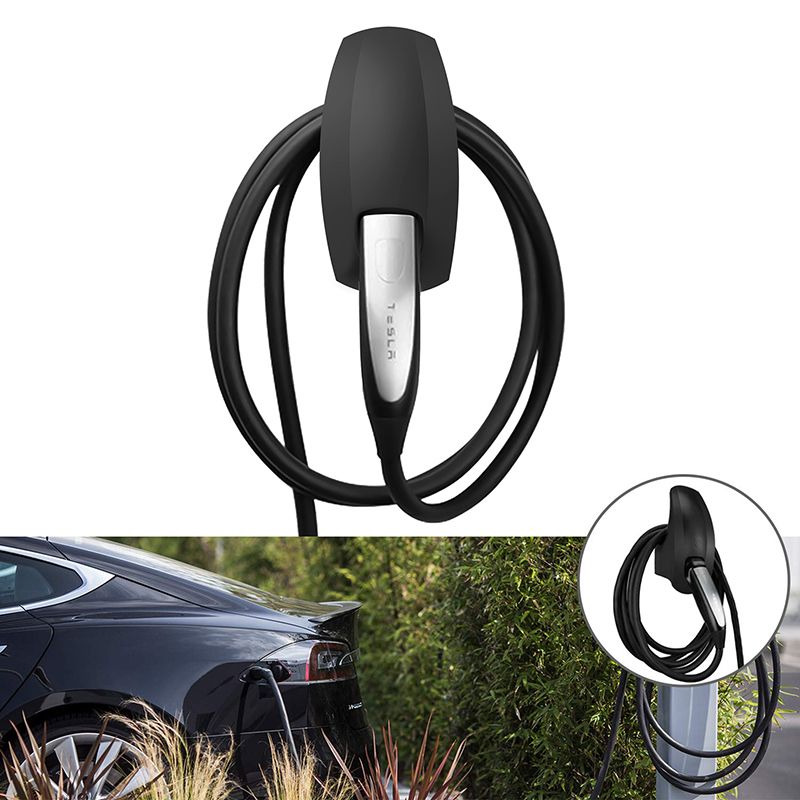 EV Charging Cable Organiser For Tesla Model 3 Y/X/S Type 2 Wall Mount Cable  Holder For Charger Wallbox Charging Station Parts - AliExpress