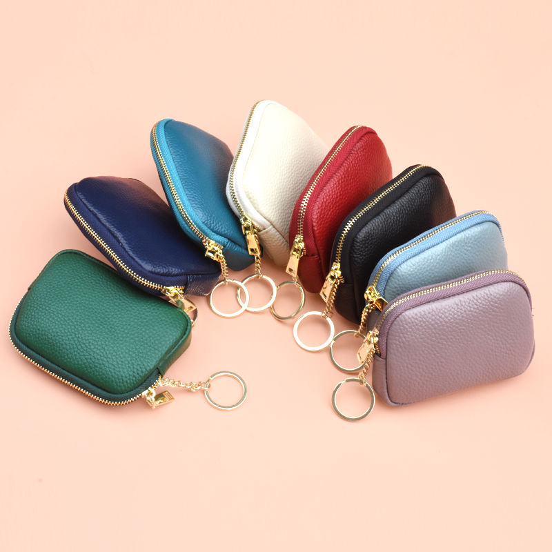 Lipstick Bag Keychain, Zipper Pouch Keychain