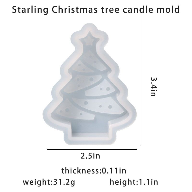 1pc, Snowflake Candle Mold, Christmas Snowflake Candle Mold, Silicone  Candle Mold, Candle Mold For Soy Wax, Aromatherapy Candle Making, Soap Mold