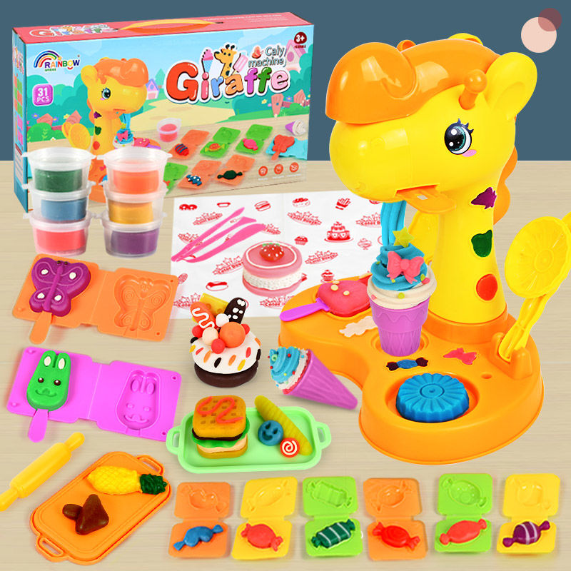 Unlock Your Kids' Creativity with this Playdough Set and Reations Machine -  Perfect Educational Toy for Boys and Girls!