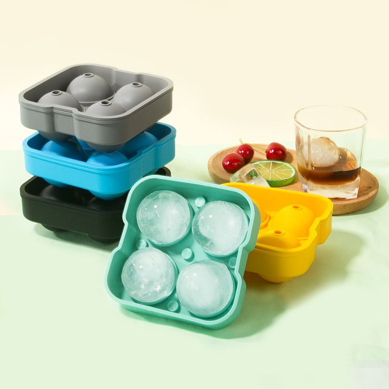 Round Ice Cube Tray, Round Ice Cube Tray with Lid, Mini Circle Ice Cube  Tray Making 1 Set of 25pcs Sphere Ice Round Ice Ball Maker Mold for  Whiskey, Ice Chilling, Coffee
