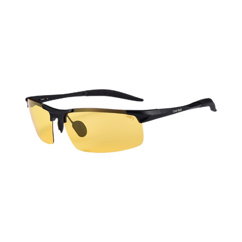 1pc Cook Shark Polarized Sunglasses Mens Driver Glasses Day - Temu