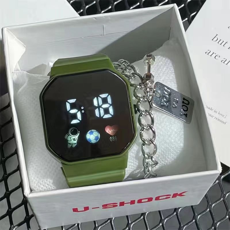 Simple Fashion Unicorn Waterproof Digital Watch Fancy Women