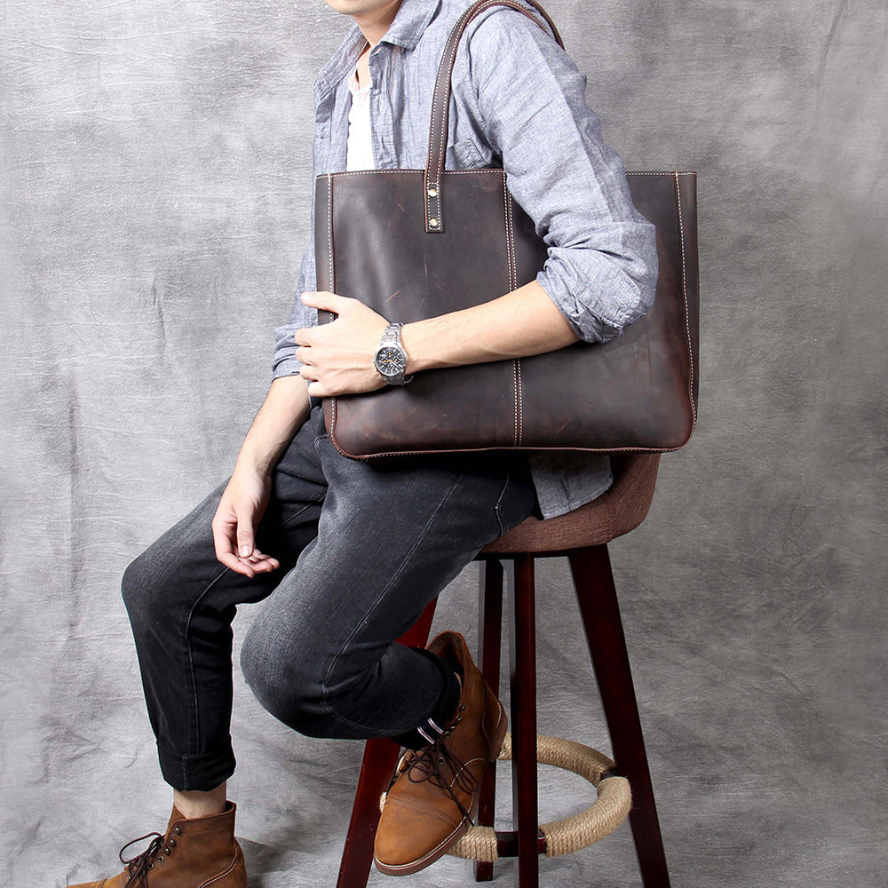 Iéna leather tote